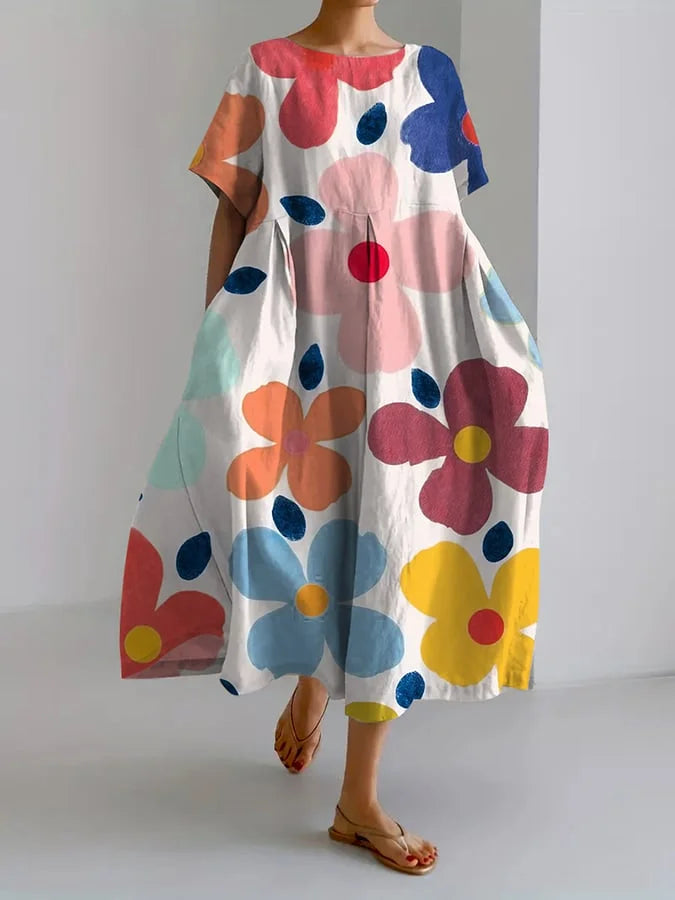 Zelda - Effortless Floral Summer Dress product image